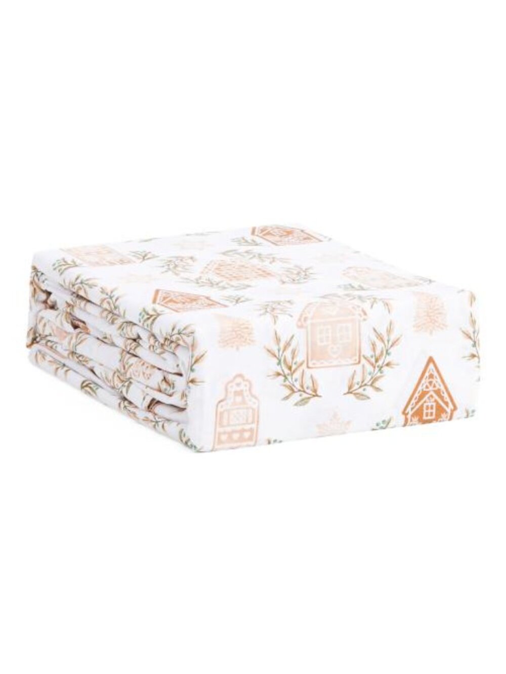 LAURA ASHLEY Gingerbread Cotton Sheet Set - Picture 2 of 3